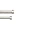 Umbra Cappa Nickel Silver Double Curtain Rod 120 in. L X 180 in. L 1014402-411 - alternate 1